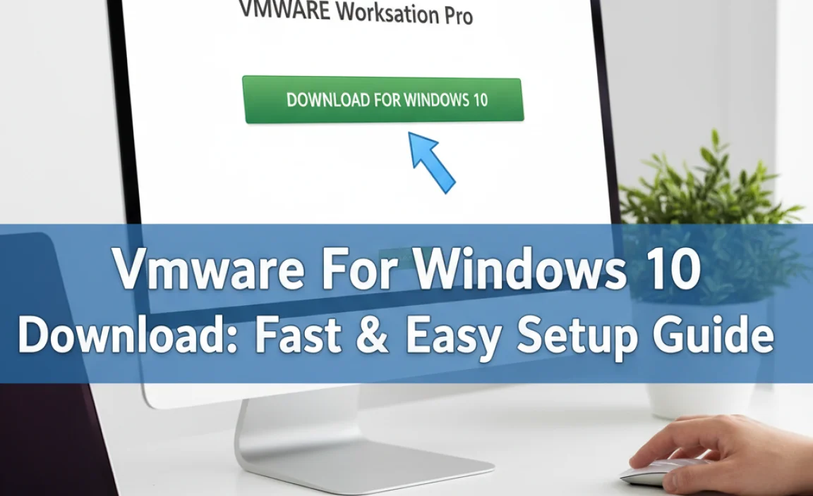 Vmware For Windows 10 Download: Fast & Easy Setup Guide