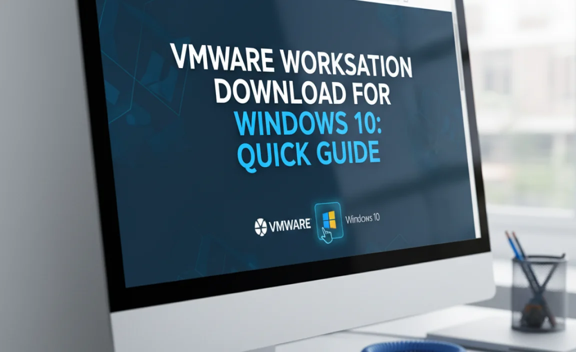 Vmware Workstation Download For Windows 10: Quick Guide