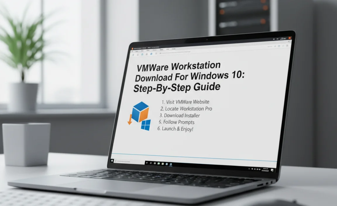 Vmware Workstation Download For Windows 10: Step-By-Step Guide