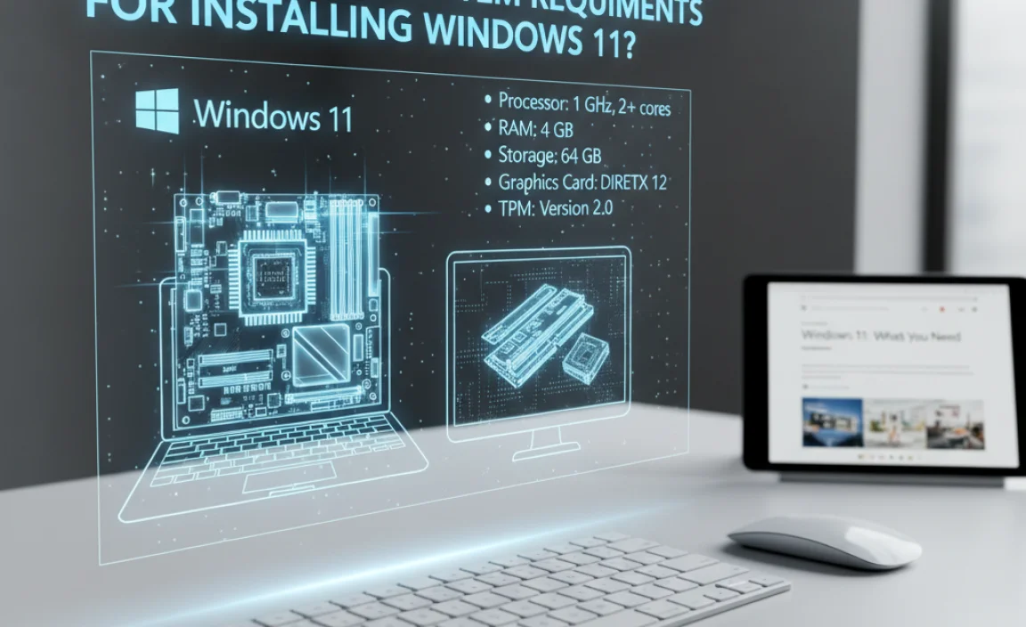What Are The System Requirements For Installing Windows 11?