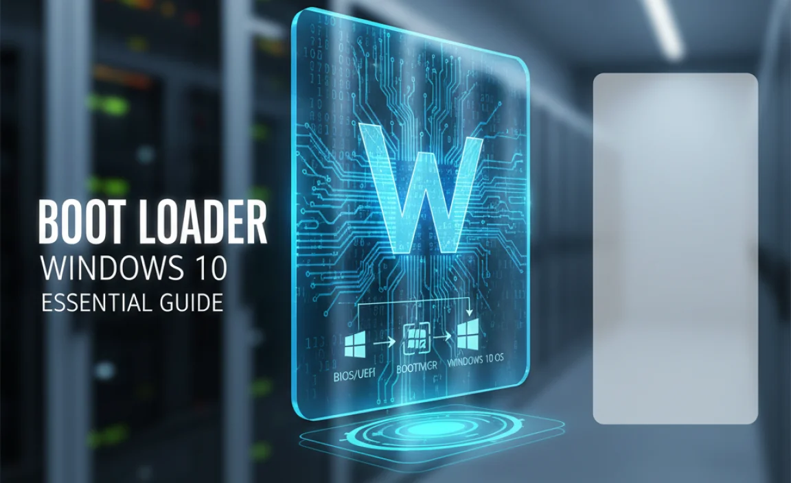 What Exactly is the Windows 10 Boot Loader?