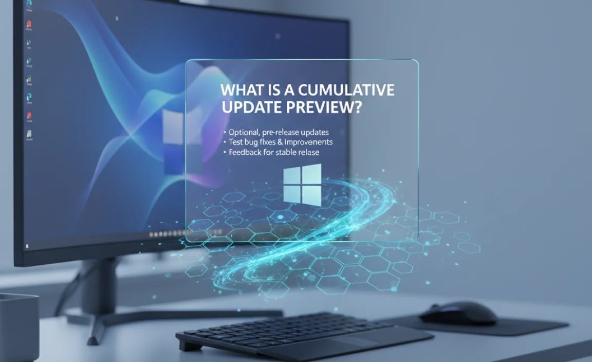 What is a Cumulative Update Preview?