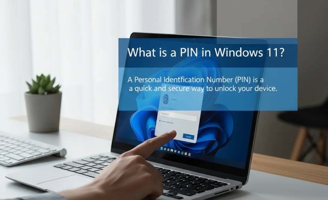 What is a PIN in Windows 11?