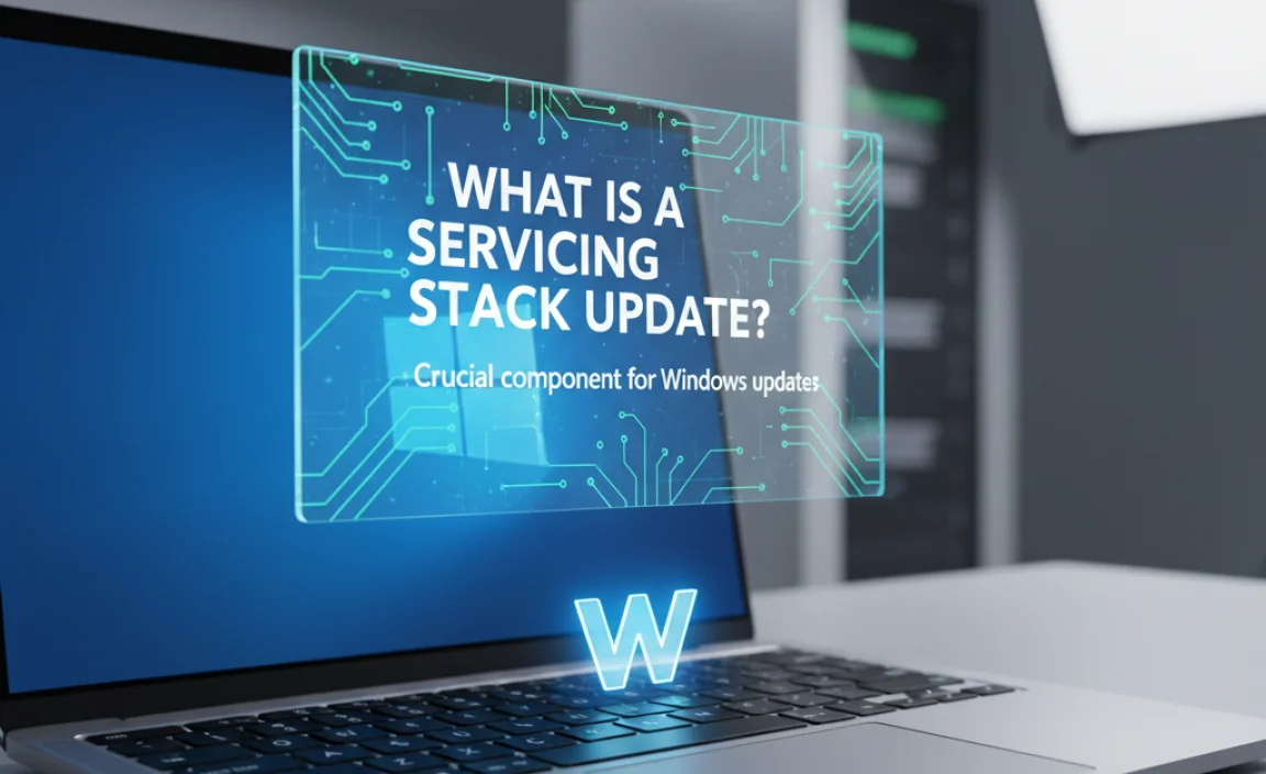 What is a Servicing Stack Update?