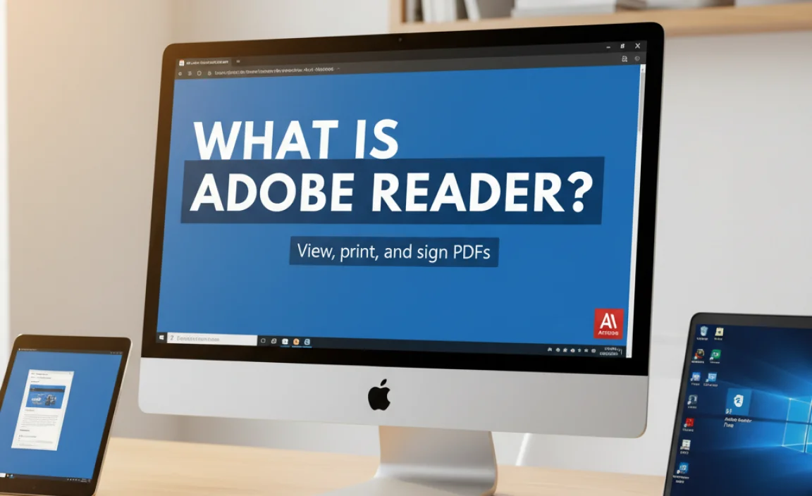 What is Adobe Reader?