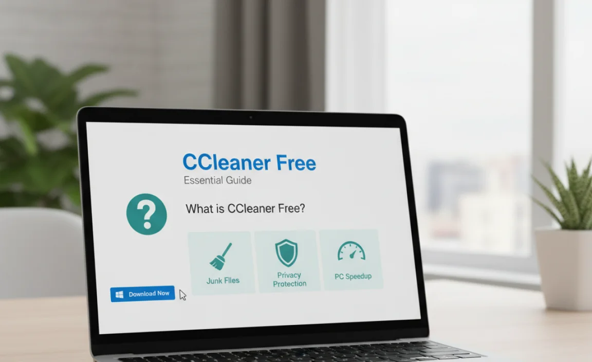 What is CCleaner Free?
