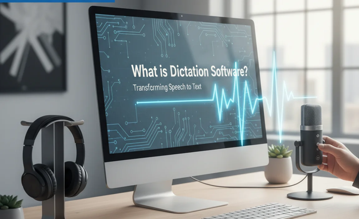 What is Dictation Software?