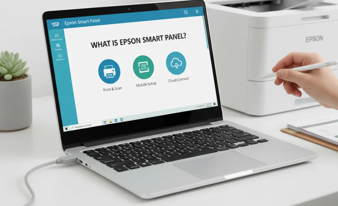 What is Epson Smart Panel?