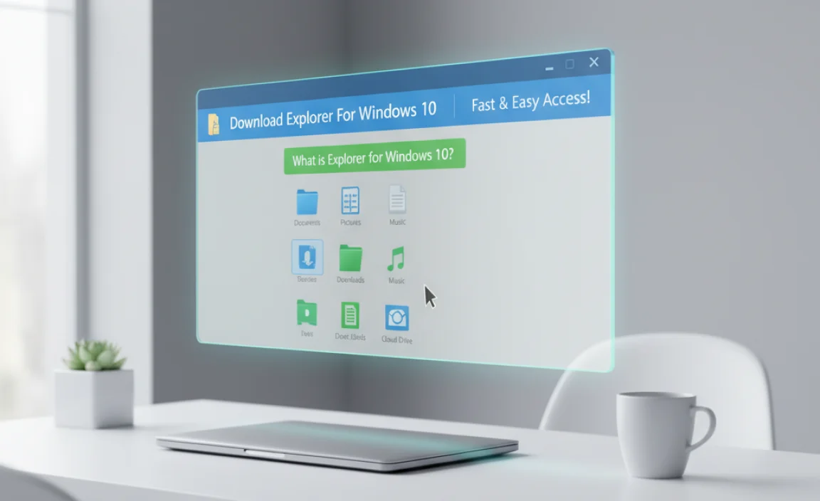 What is Explorer for Windows 10?