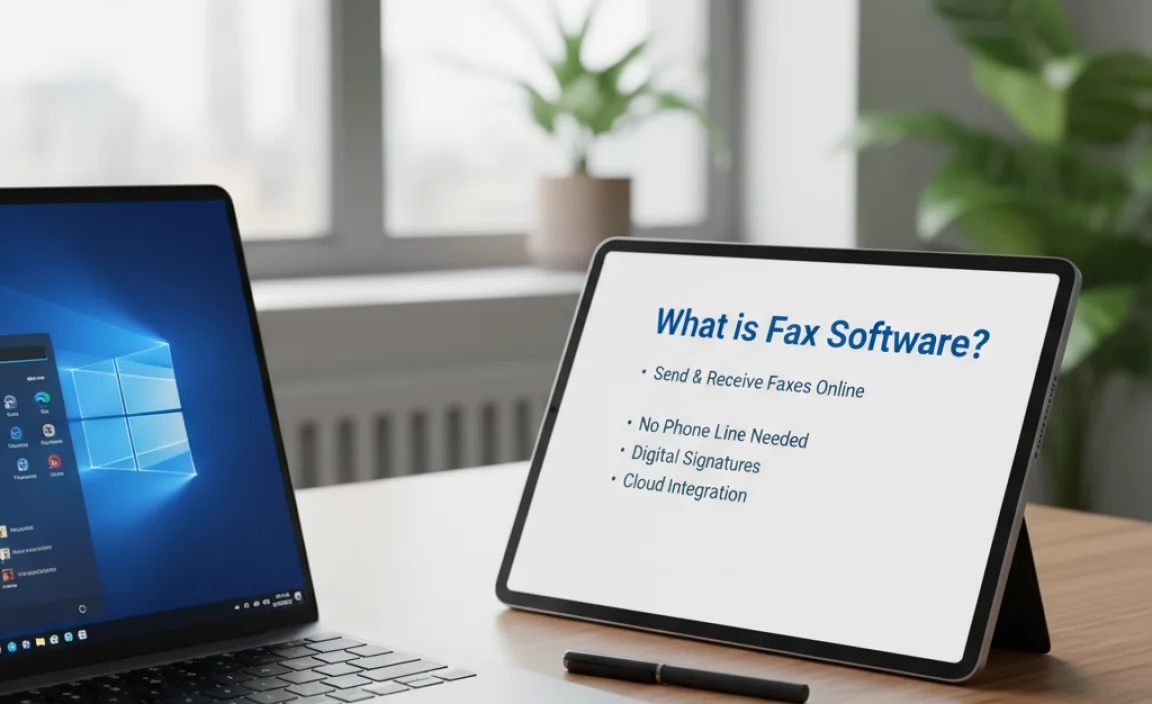 What is Fax Software?