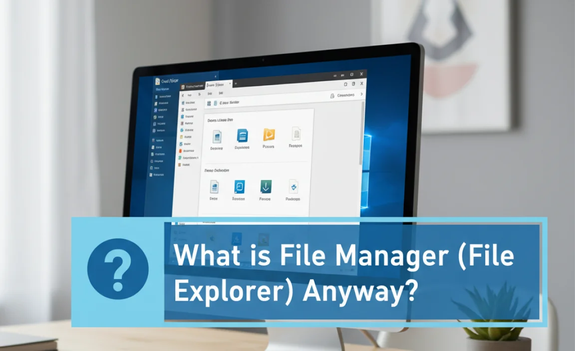 What is File Manager (File Explorer) Anyway?