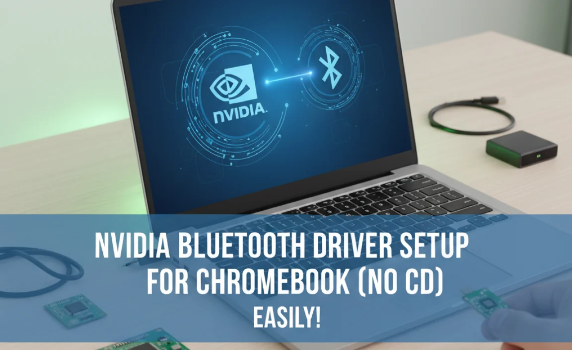 What is NVIDIA Bluetooth Driver Setup for Chromebook Without CD?
