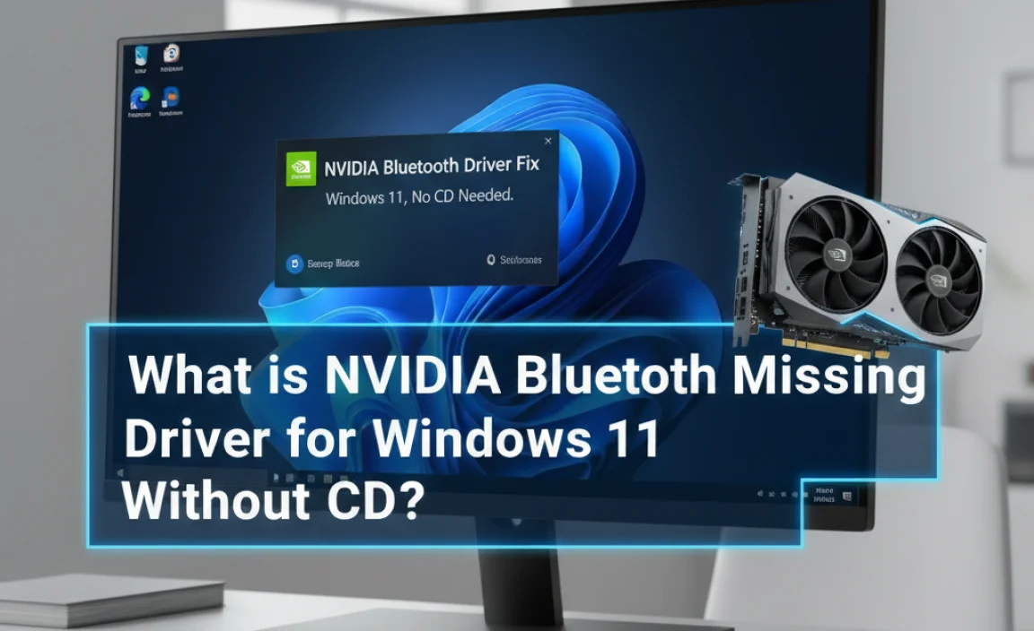 What is nvidia bluetooth missing driver for windows 11 without cd?