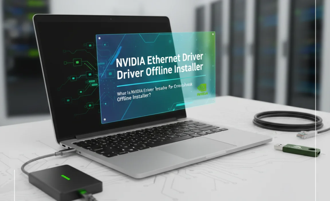 What is NVIDIA Ethernet Driver Installer for Chromebook Offline Installer?