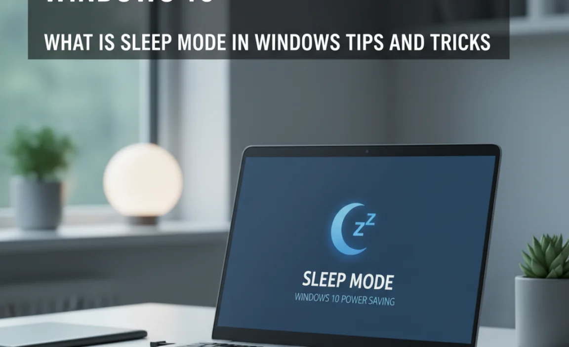 What is Sleep Mode in Windows 10?