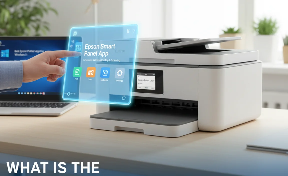What is the Epson Printer App?