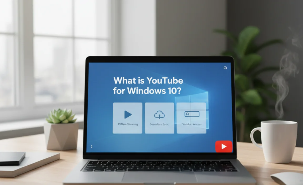 What is YouTube for Windows 10?
