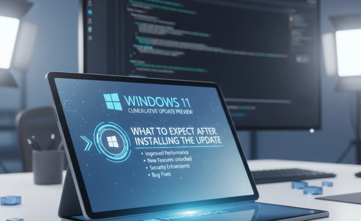 What to Expect After Installing the Update