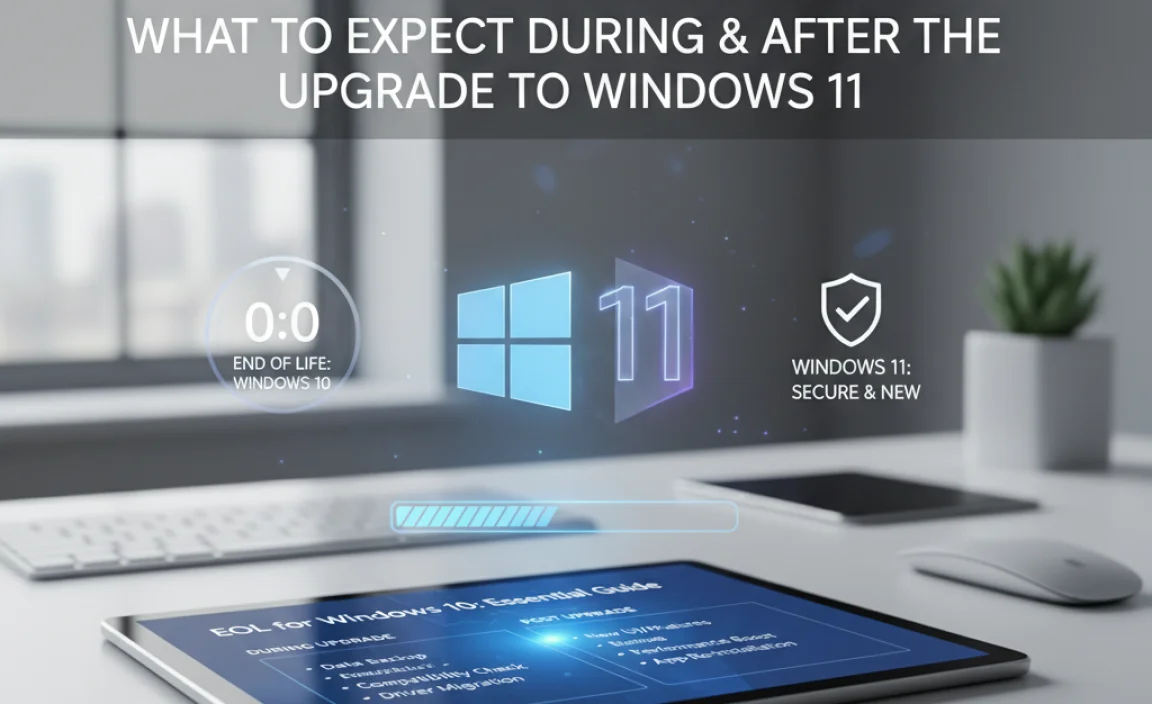 What to Expect During and After the Upgrade to Windows 11