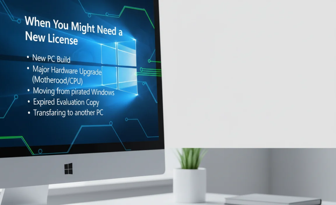 When You Might Need a New License