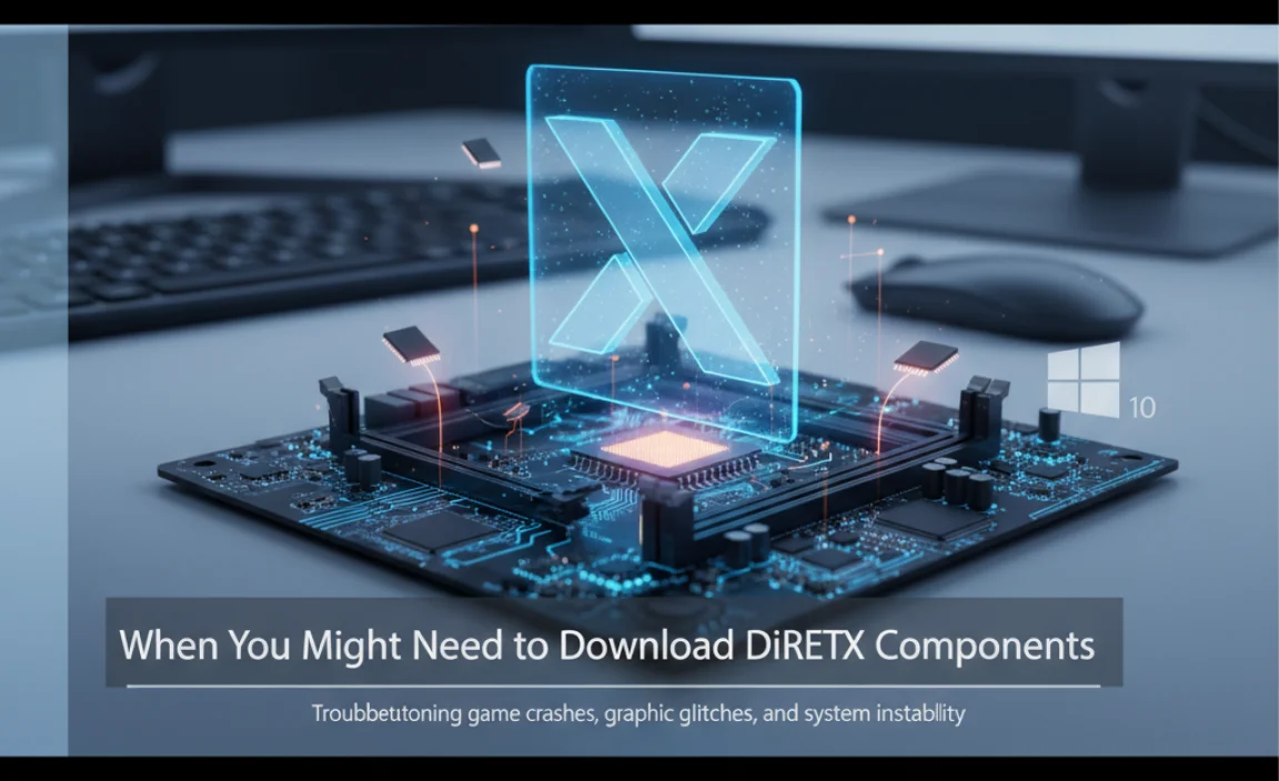 When You Might Need to Download DirectX Components