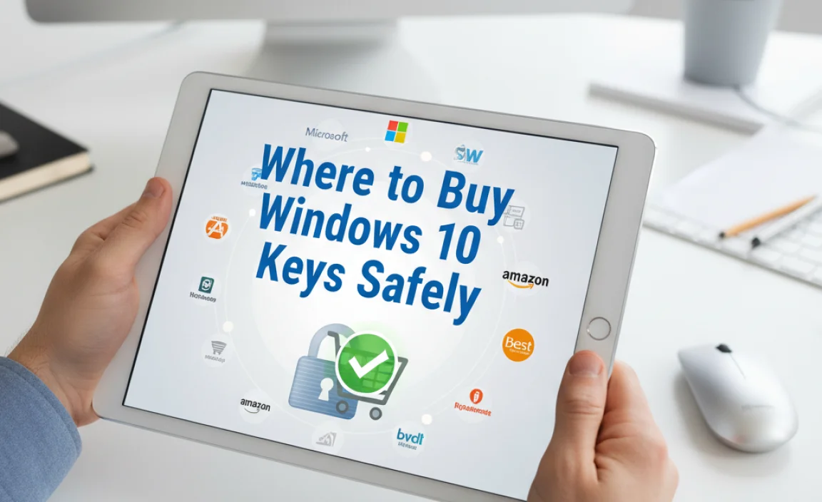 Where to Buy Windows 10 Keys Safely