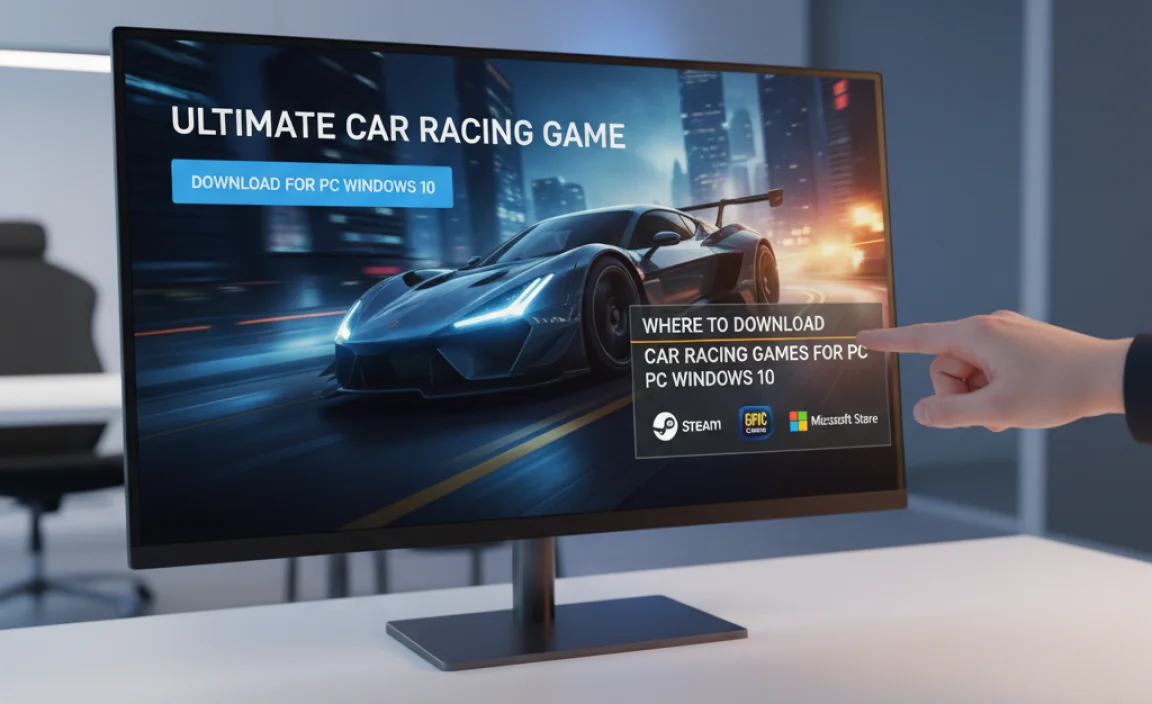 Where to Download Car Racing Games for PC Windows 10