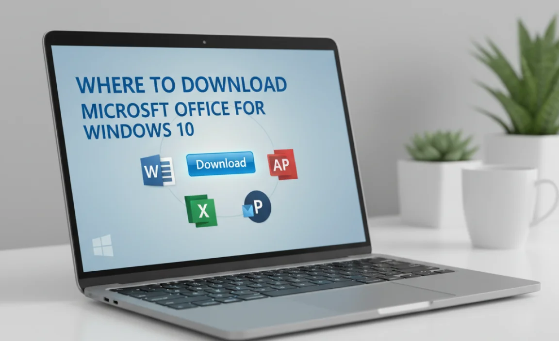Where to Download Microsoft Office for Windows 10