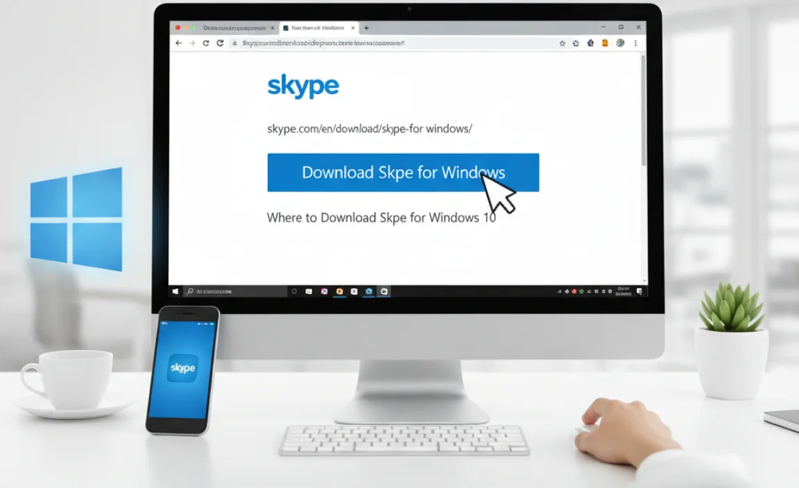 Where to Download Skype for Windows 10
