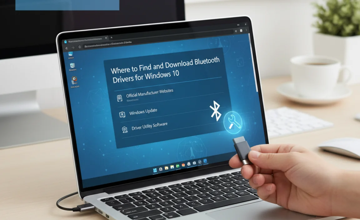 Where to Find and Download Bluetooth Drivers for Windows 10