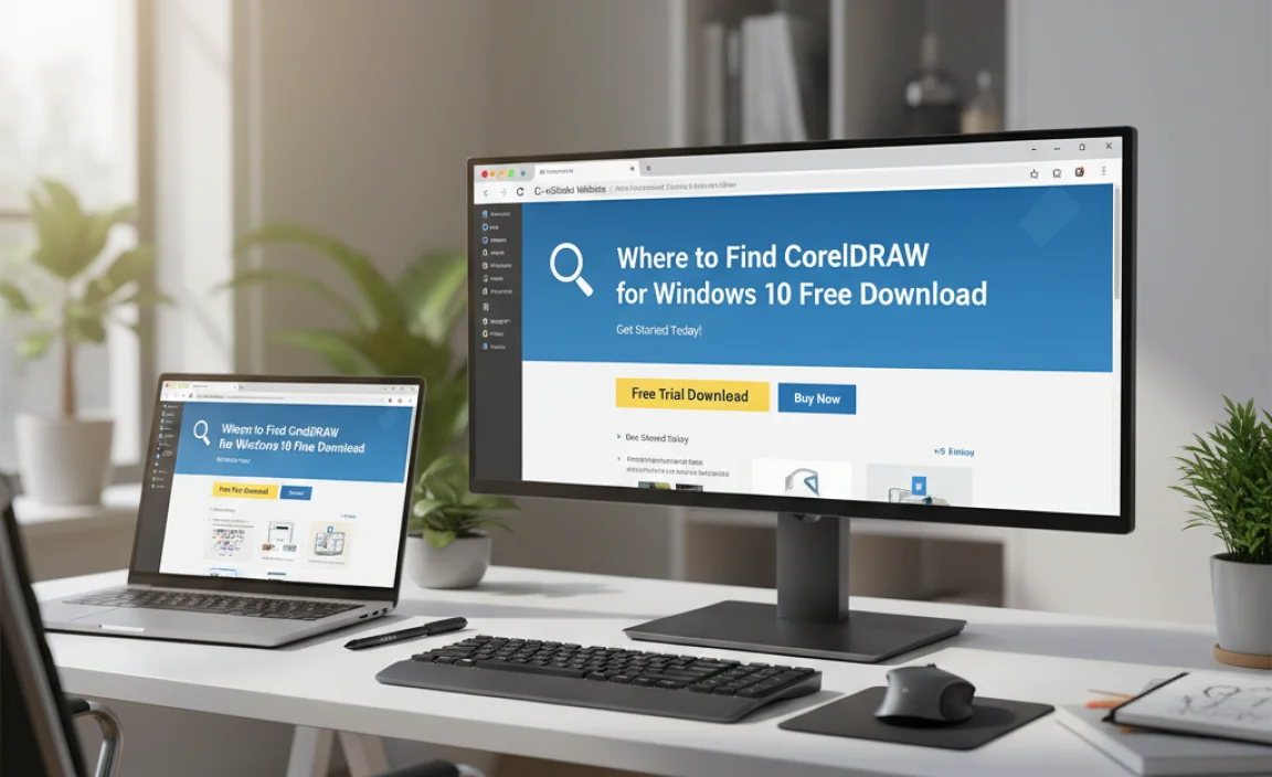 Where to Find CorelDRAW for Windows 10 Free Download