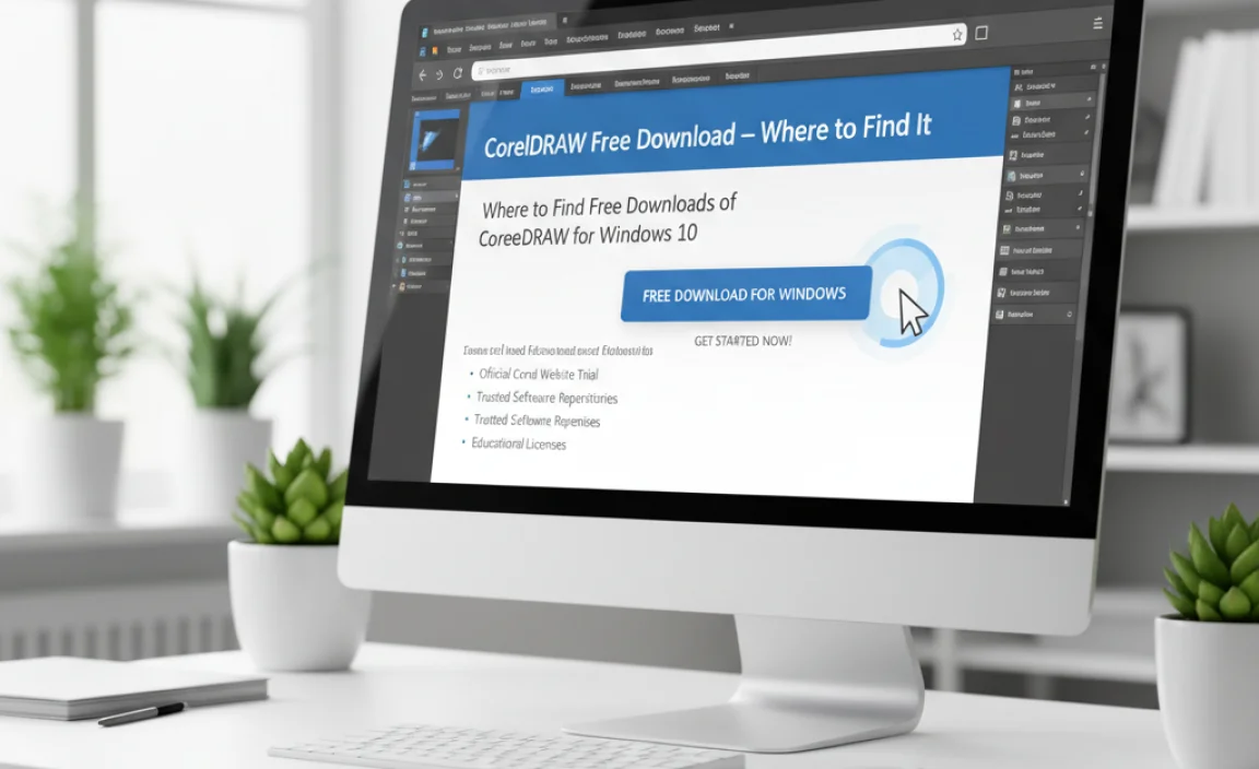 Where to Find Free Downloads of CorelDRAW for Windows 10
