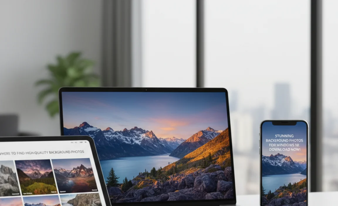 Where to Find High-Quality Background Photos