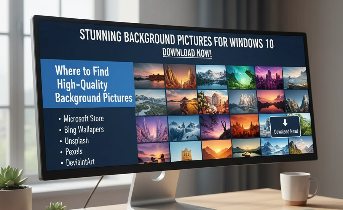 Where to Find High-Quality Background Pictures