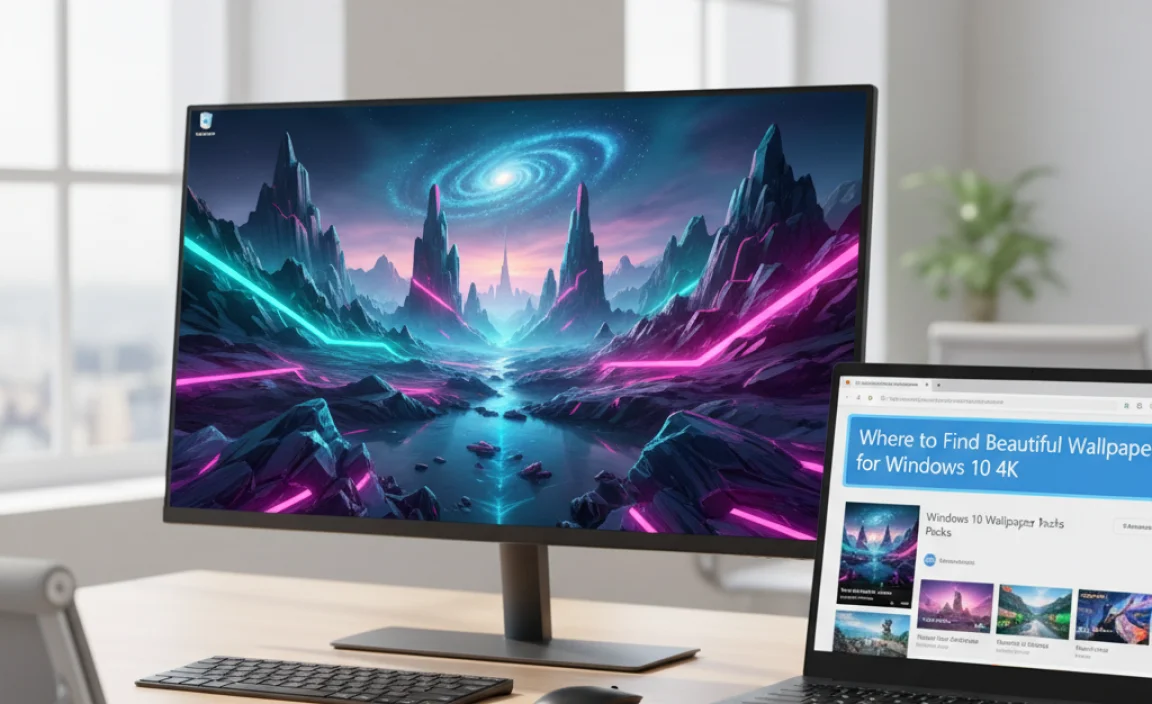 Where to Find Stunning Wallpaper for Windows 10 4K