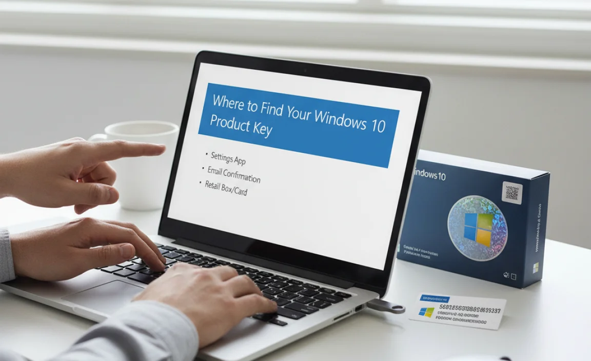 Where to Find Your Windows 10 Product Key