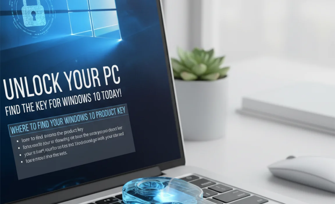 Where to Find Your Windows 10 Product Key