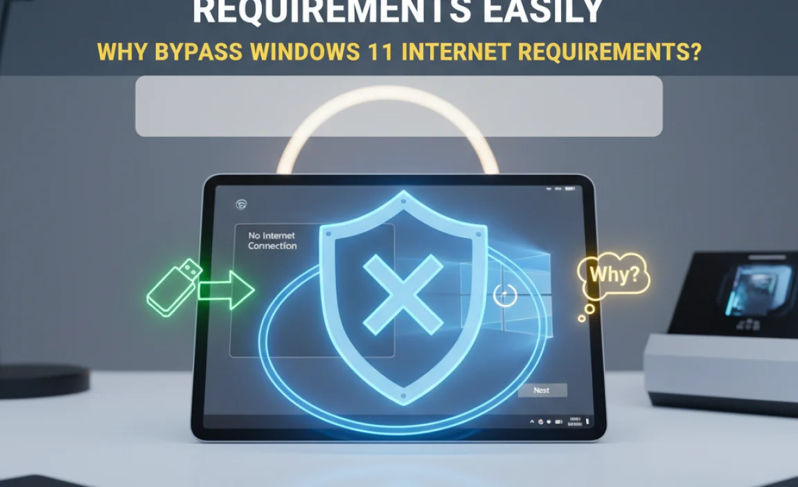 Why Bypass Windows 11 Internet Requirements?