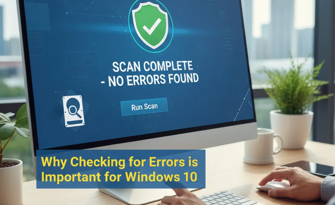 Why Checking for Errors is Important for Windows 10