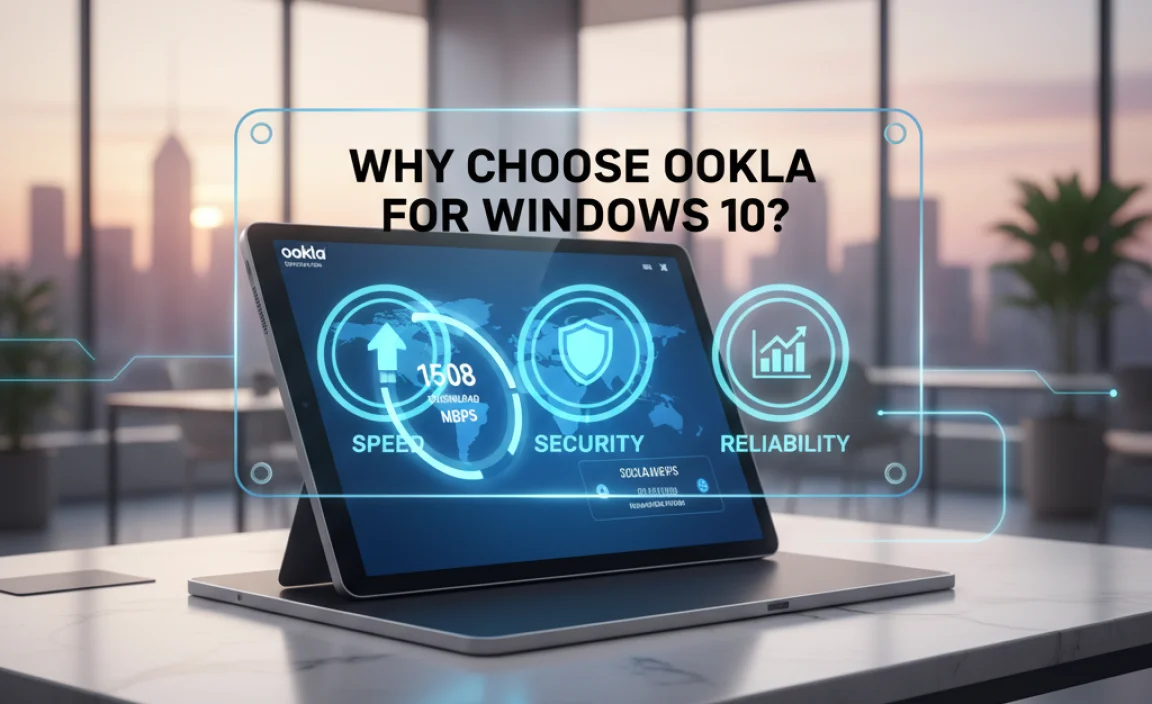 Why Choose Ookla for Windows 10?