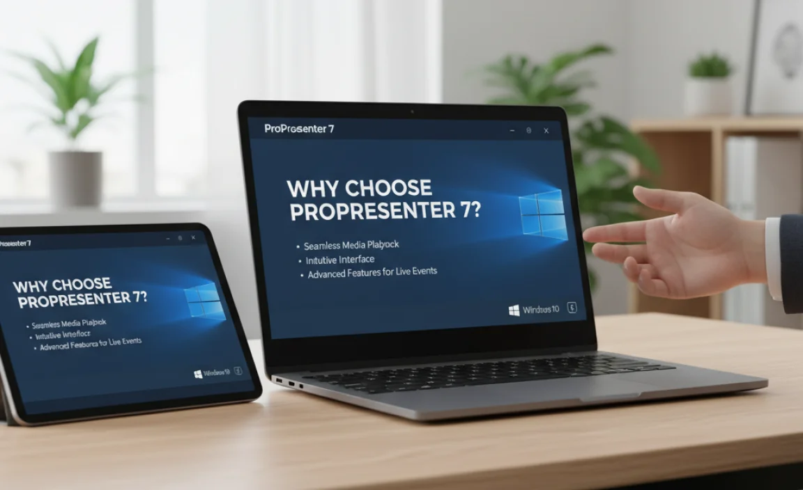 Why Choose ProPresenter 7 for Your Windows 10 Presentations?