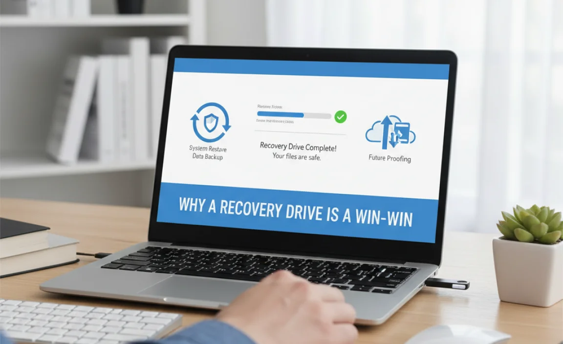 Why Creating a Recovery Drive is a Win-Win