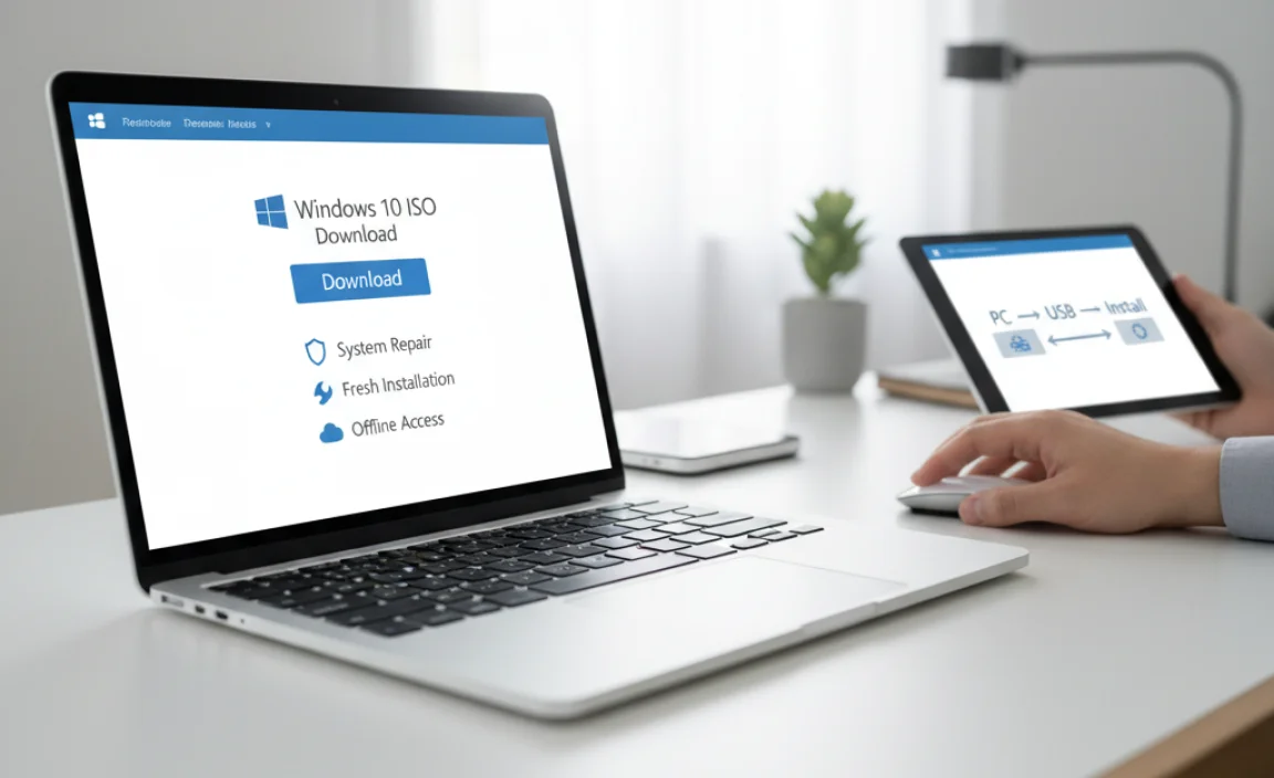 Why Download the Windows 10 ISO File?