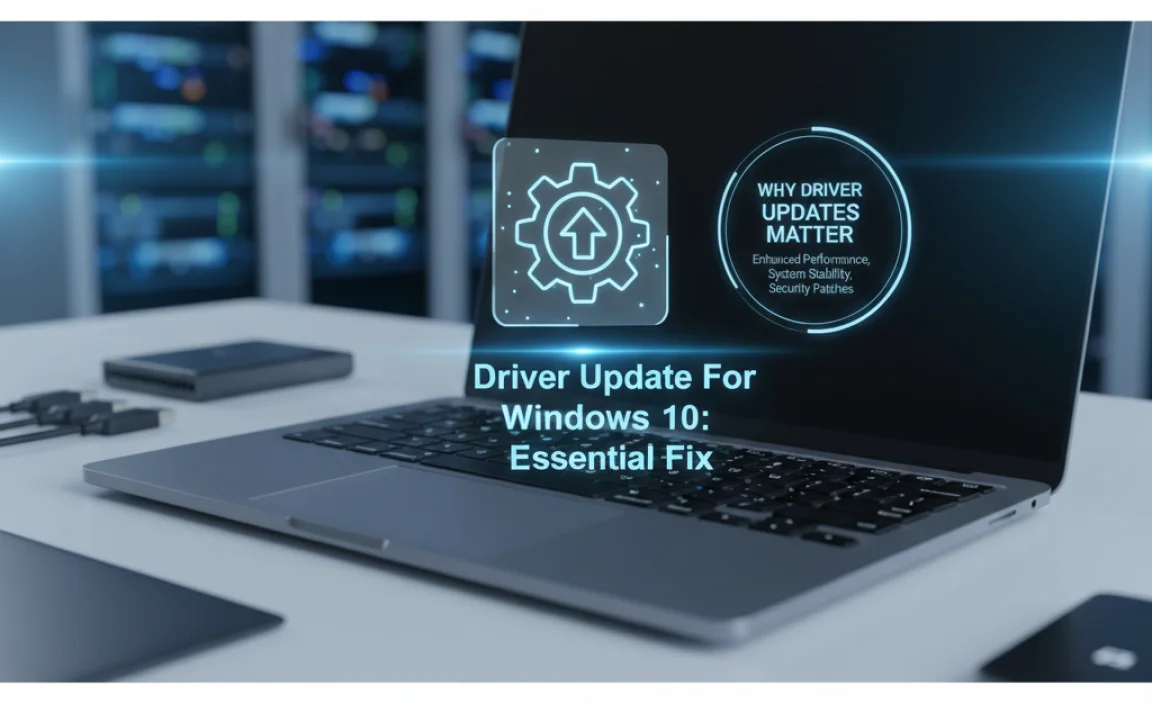 Why Driver Updates Matter for Your Windows 10 PC