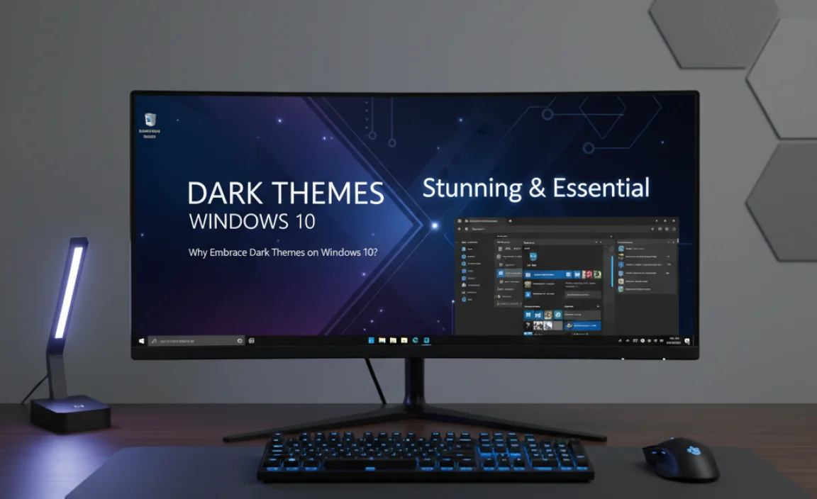 Why Embrace Dark Themes on Windows 10?
