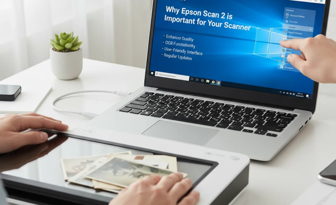 Why Epson Scan 2 is Important for Your Scanner