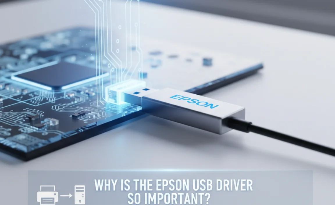 Why is the Epson USB Driver So Important?