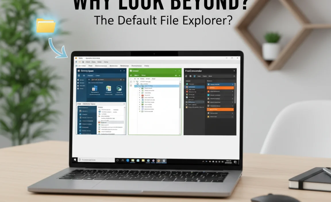 Why Look Beyond the Default File Explorer?