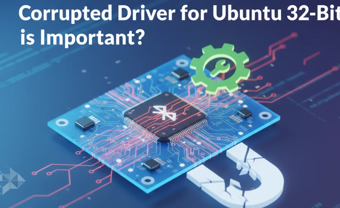 Why nvidia bluetooth corrupted driver for ubuntu 32 bit is Important?