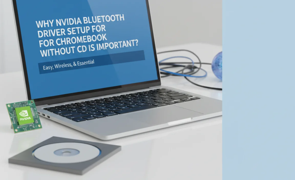 Why NVIDIA Bluetooth Driver Setup for Chromebook Without CD is Important?